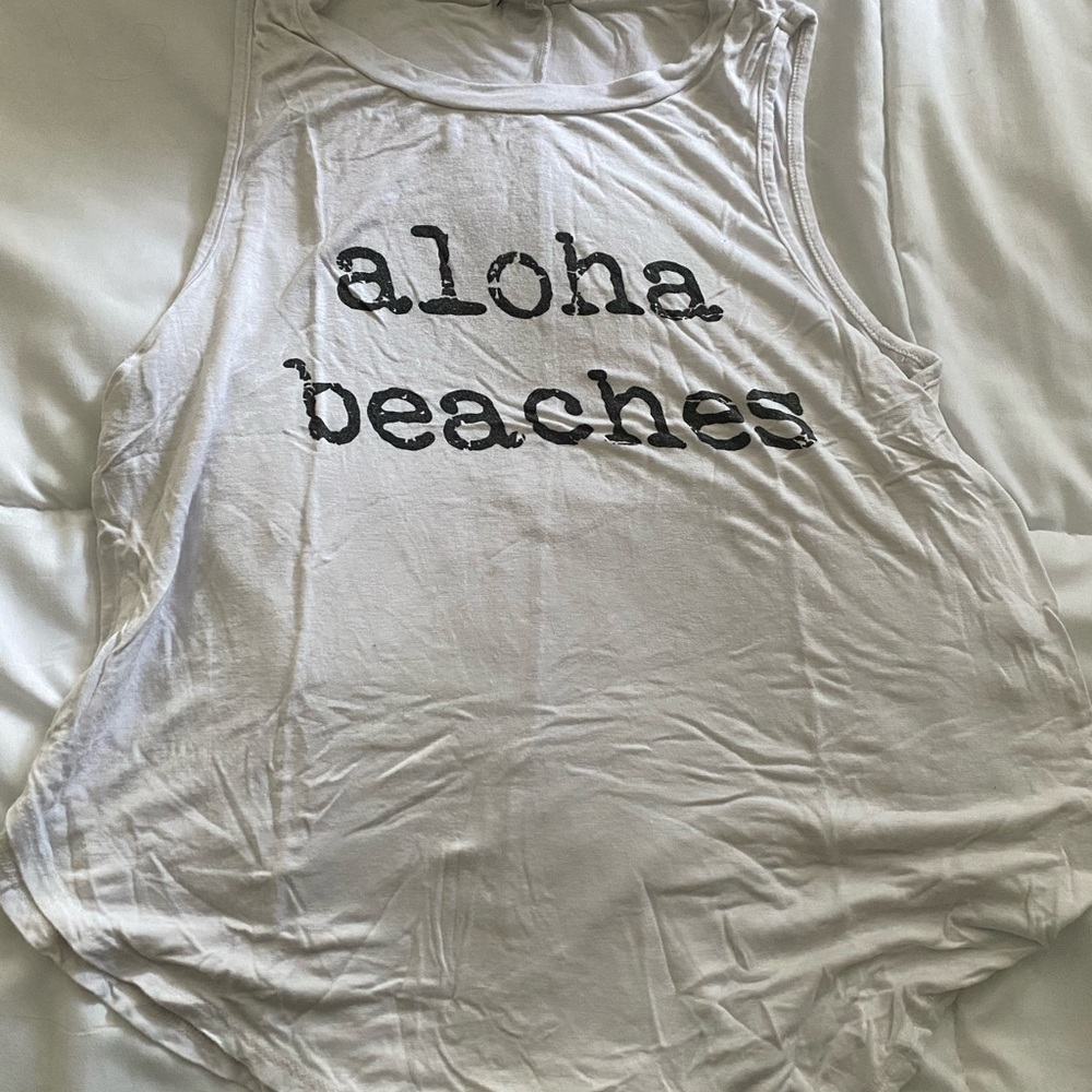 Graphic tank top
